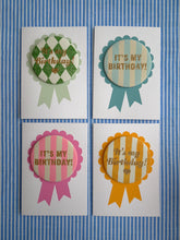 Load image into Gallery viewer, Mix or Match! Birthday Badge with Greeting Card
