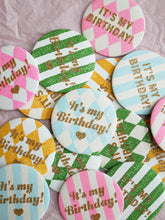 Load image into Gallery viewer, Mix or Match! Birthday Badge with Greeting Card
